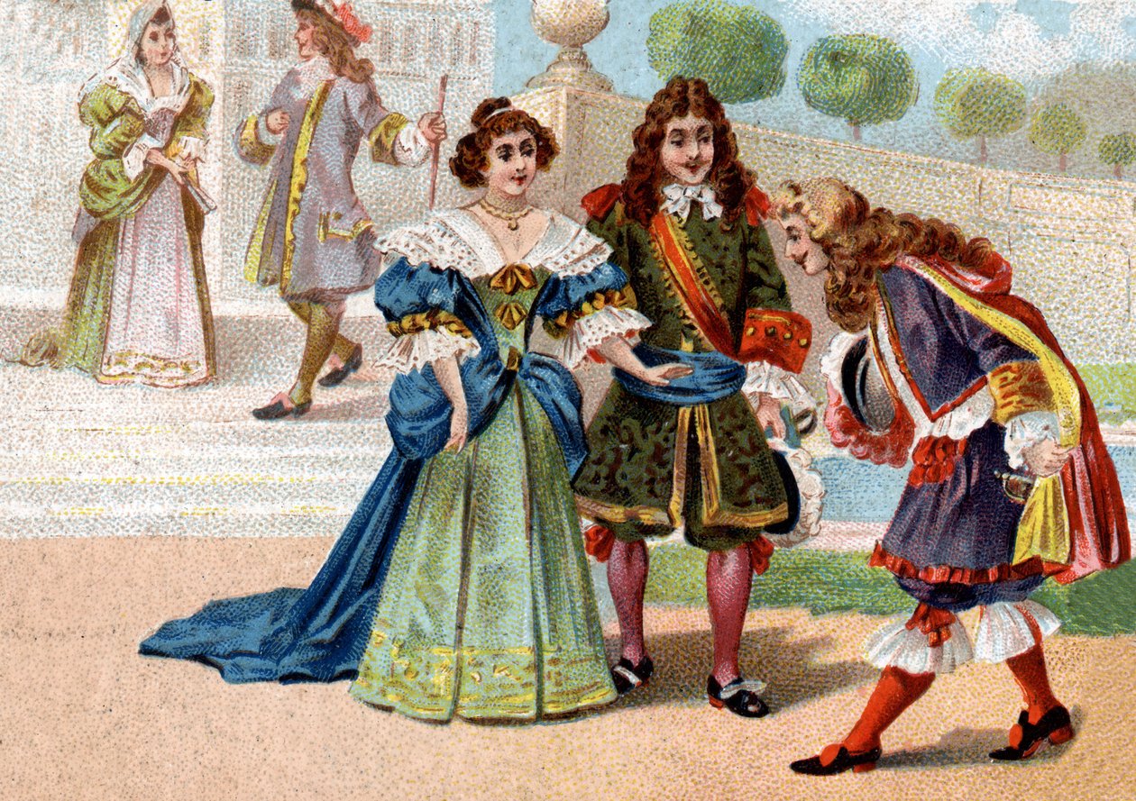 Versailles Louis XIV:n johdolla. tekijältä Unknown artist