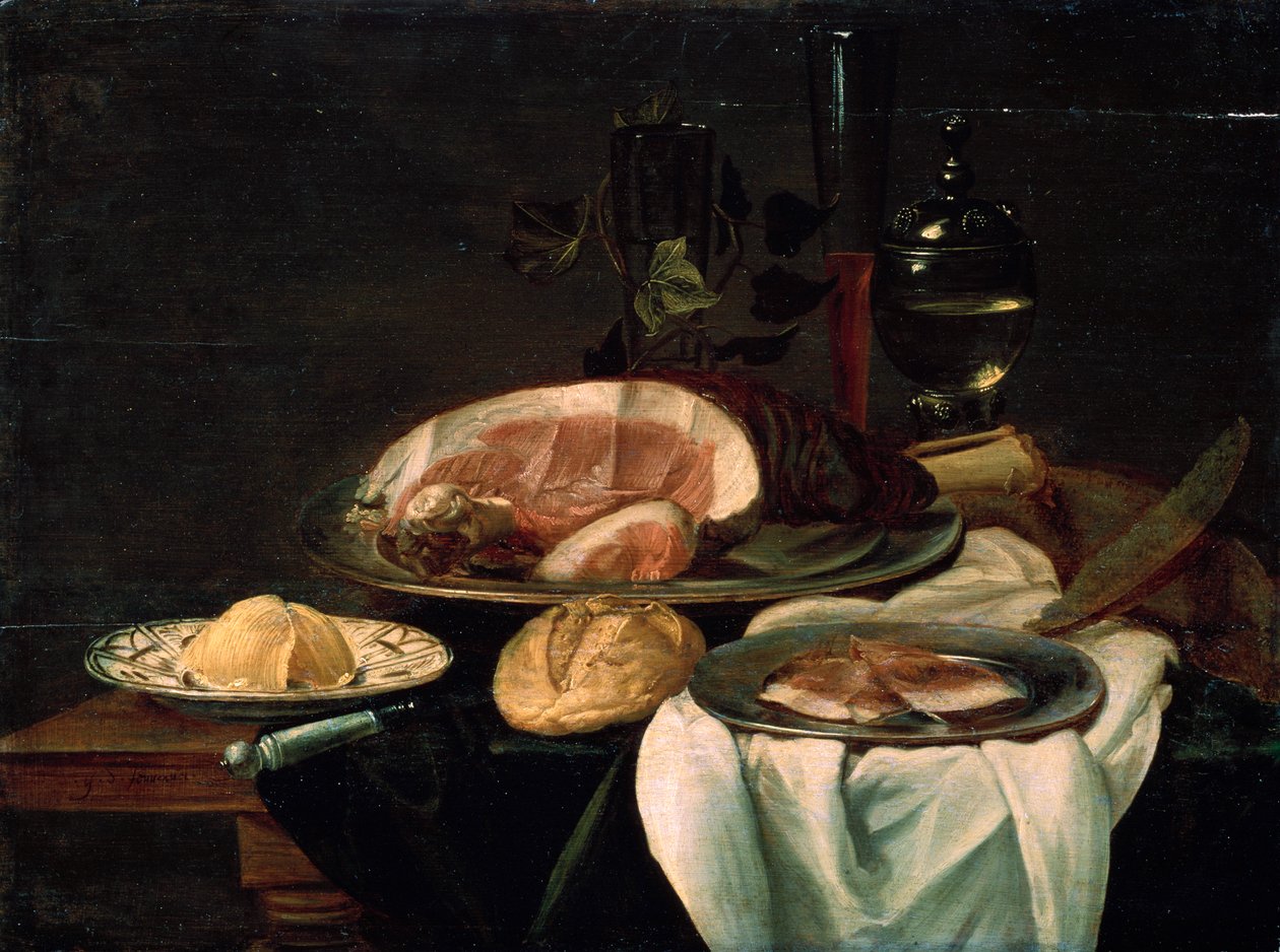 "Asetelma", 1650. tekijältä Unknown Old Master