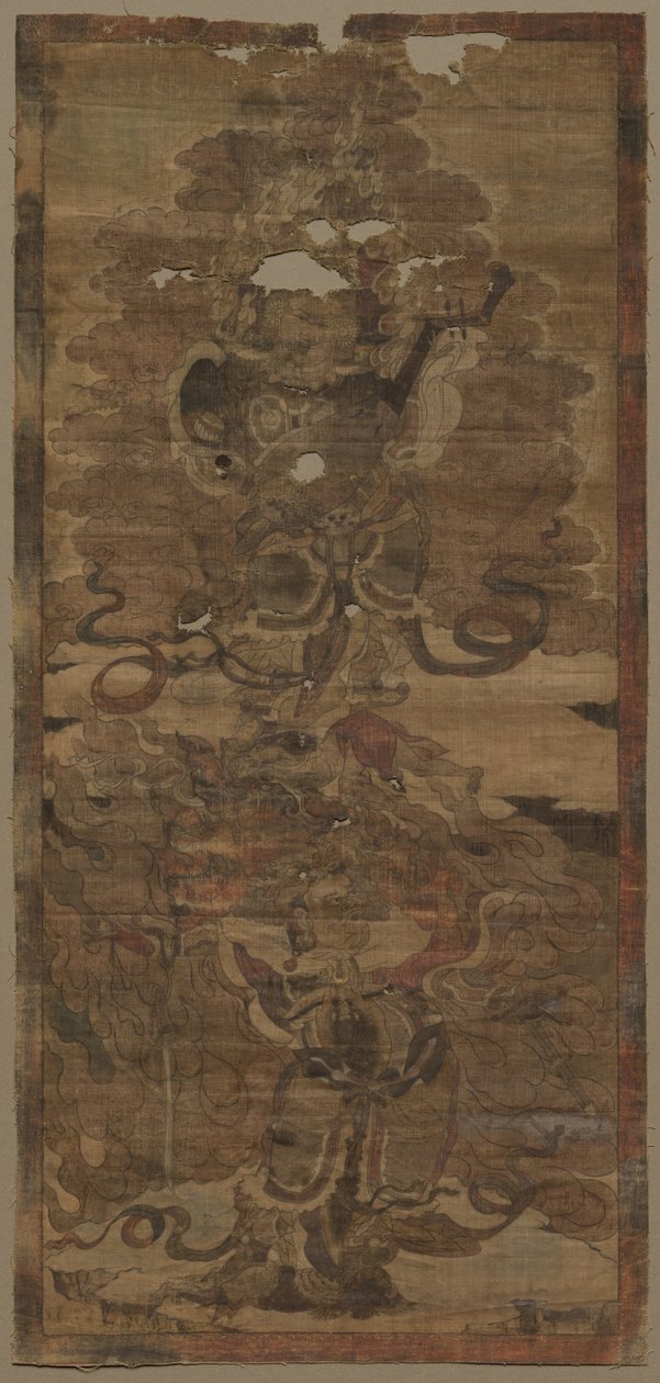 Guardian Kings: Dhritarashtra ja Virupaksha tekijältä Unknown artist