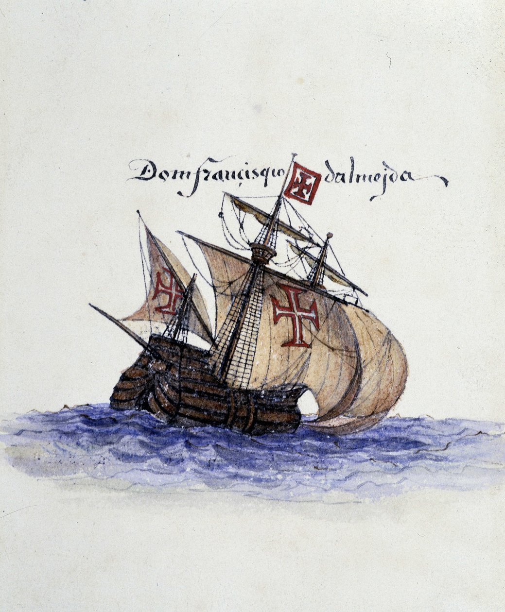 Portugalilainen Caravel tekijältä Unknown artist