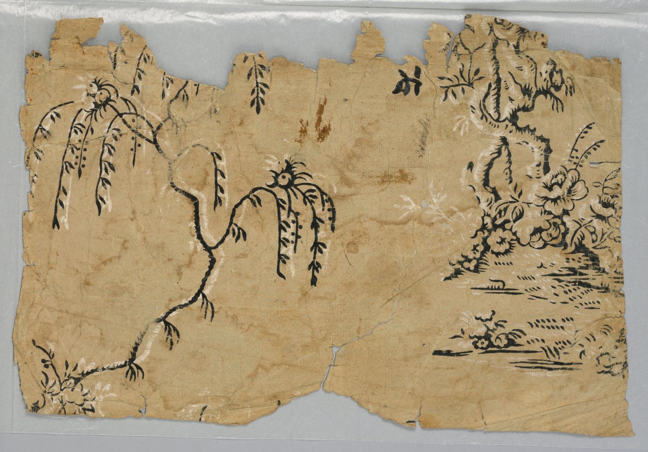 Sivuseinä - fragmentti tekijältä Unknown artist