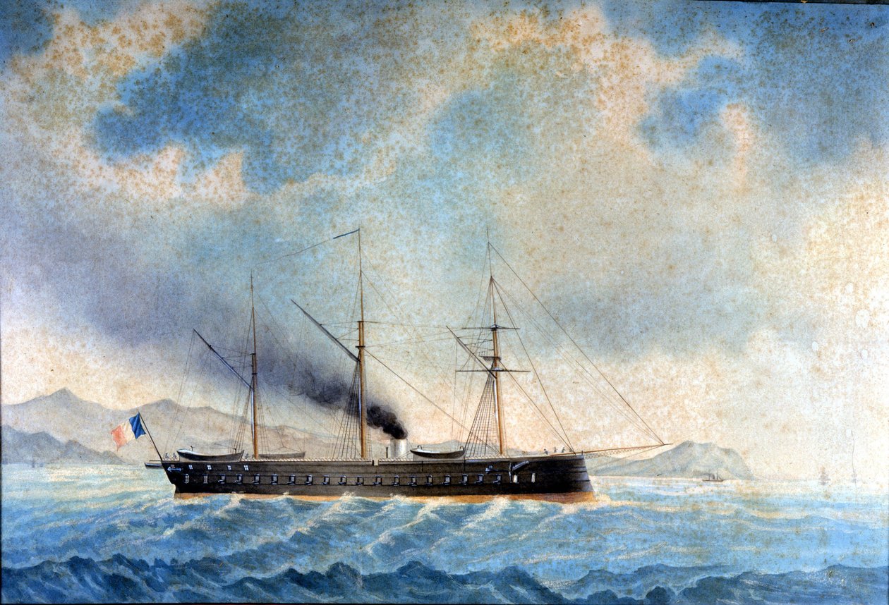 Fregatti Glory. 1859. tekijältä Unknown artist