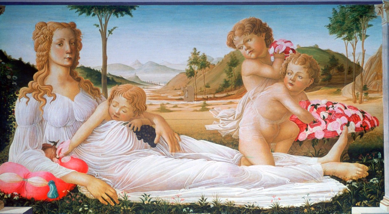 "Allegoria", 1490-1550 tekijältä Unknown follower of Botticelli
