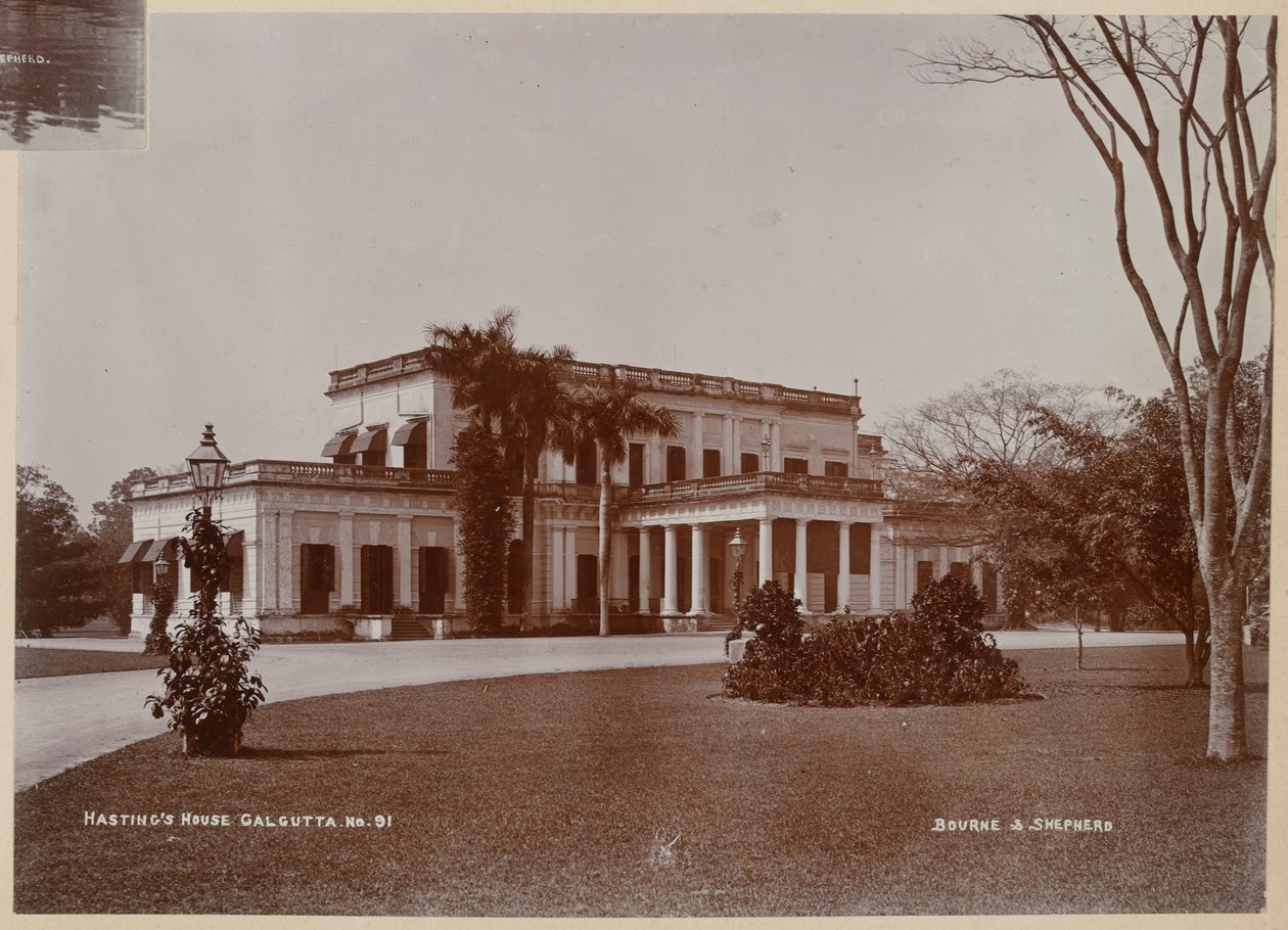 Hastings House, Kalkutta tekijältä Unknown photographer
