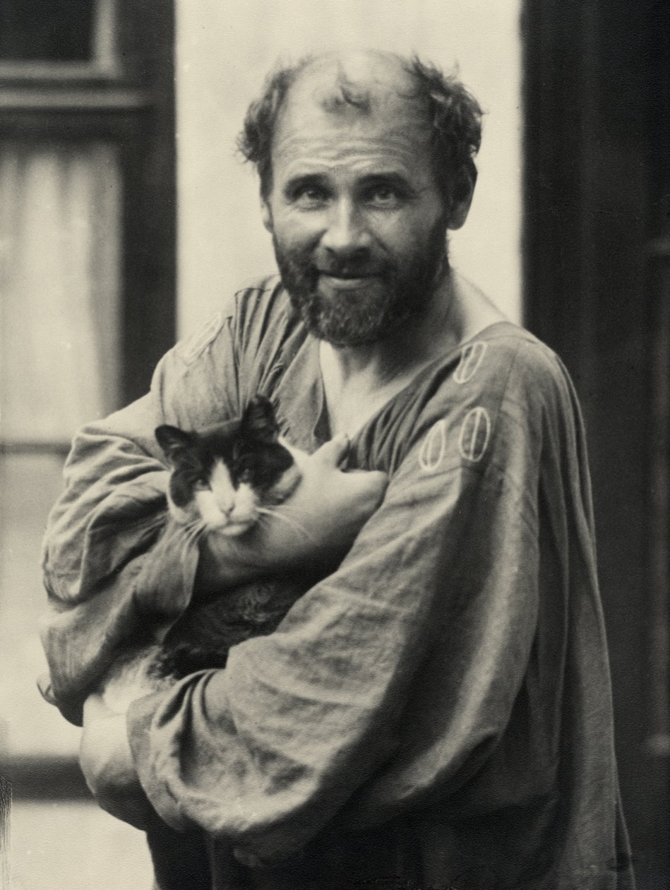 Kuva Gustav Klimtistä (1862-1918) tekijältä Unknown photographer