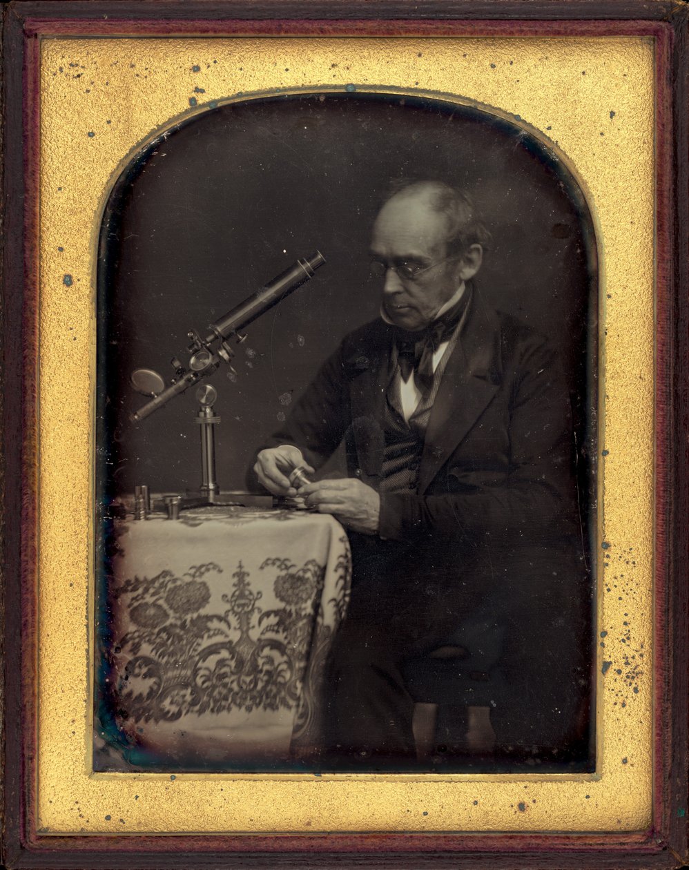 Tutkijan muotokuva,c. 1840 (kuva) tekijältä Unknown photographer