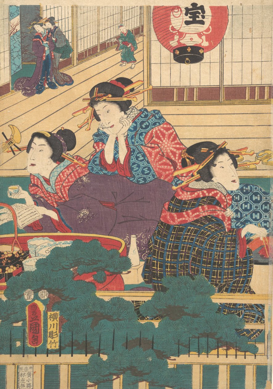 Tulosta. tekijältä Utagawa Kunisada