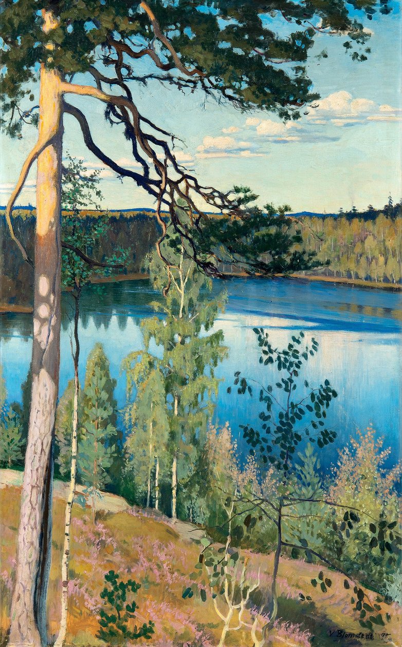 Eramaan jarvinEnglanti: Lake in the WildernessnSvenska: Sjo i odemarkenn tekijältä Vaino Blomstedt
