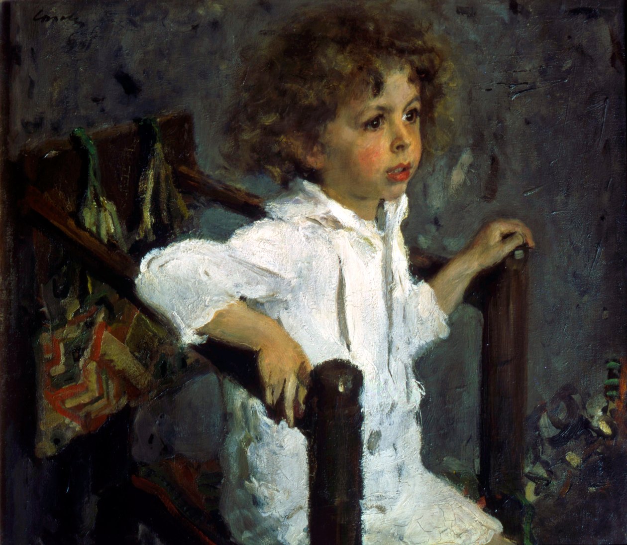 "Mika Morosovin muotokuva", 1901. tekijältä Valentin Serov