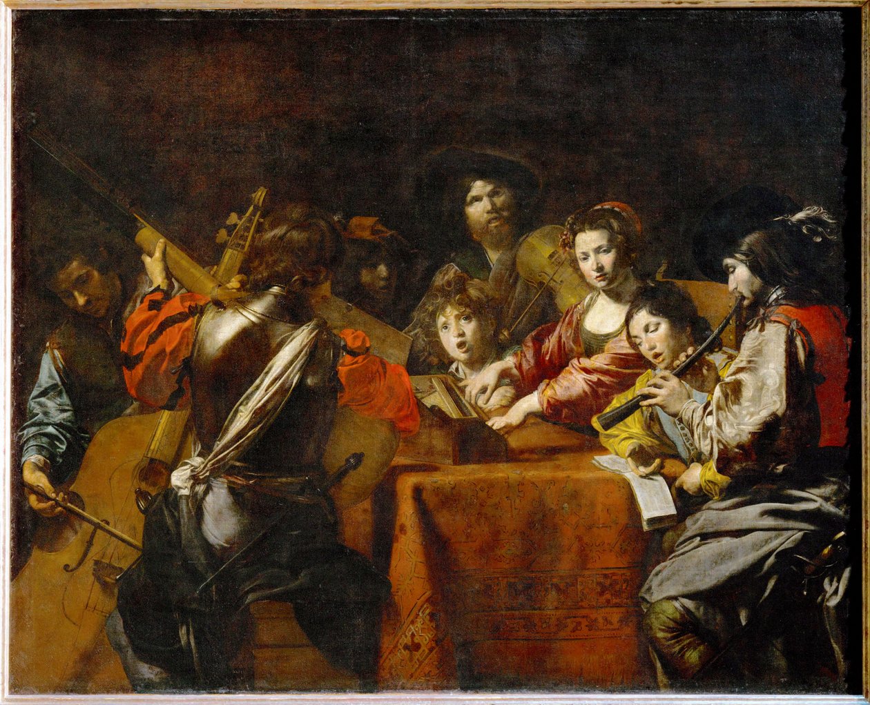 Un concert - Konsertti ... tekijältä Valentin de Boulogne
