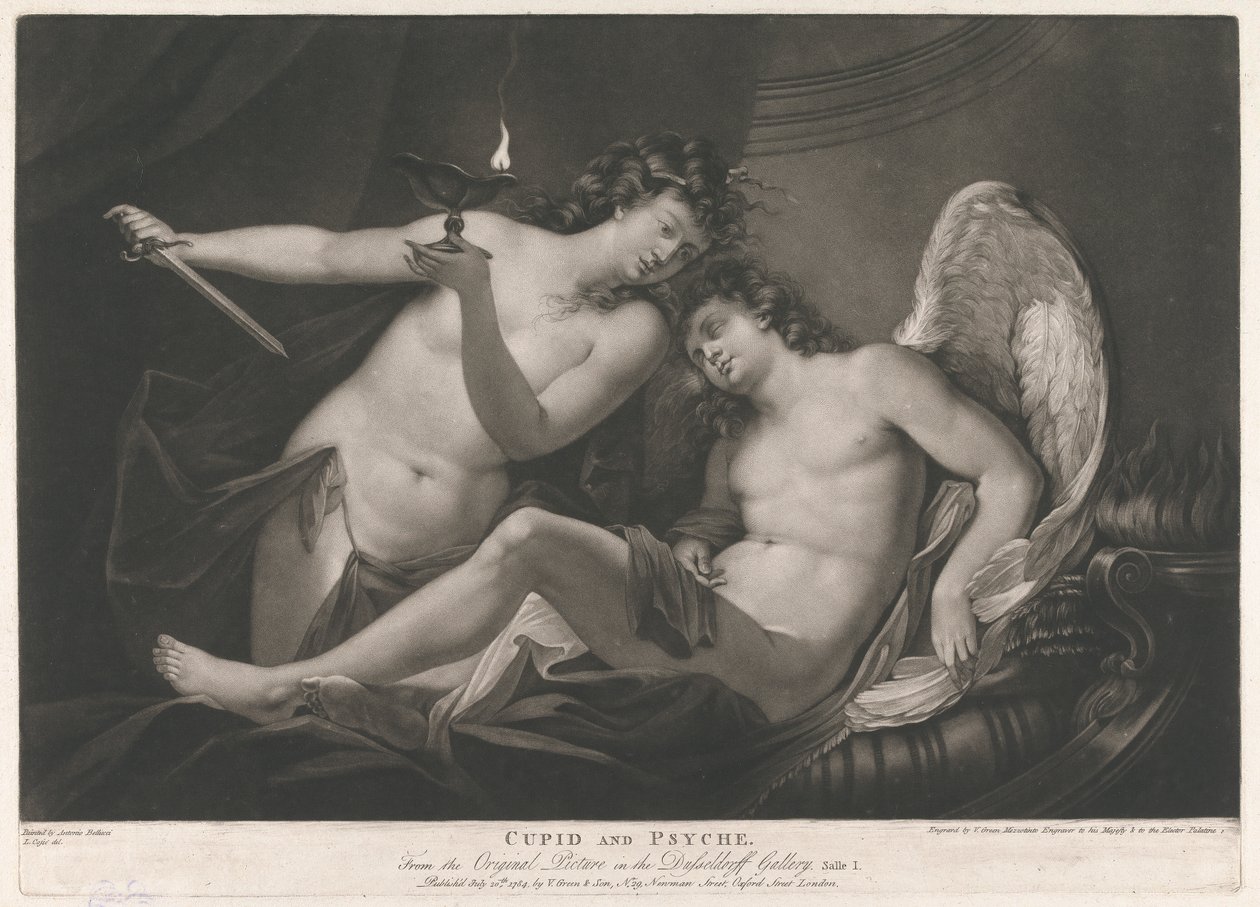 Cupid ja Psyche tekijältä Valentine Green
