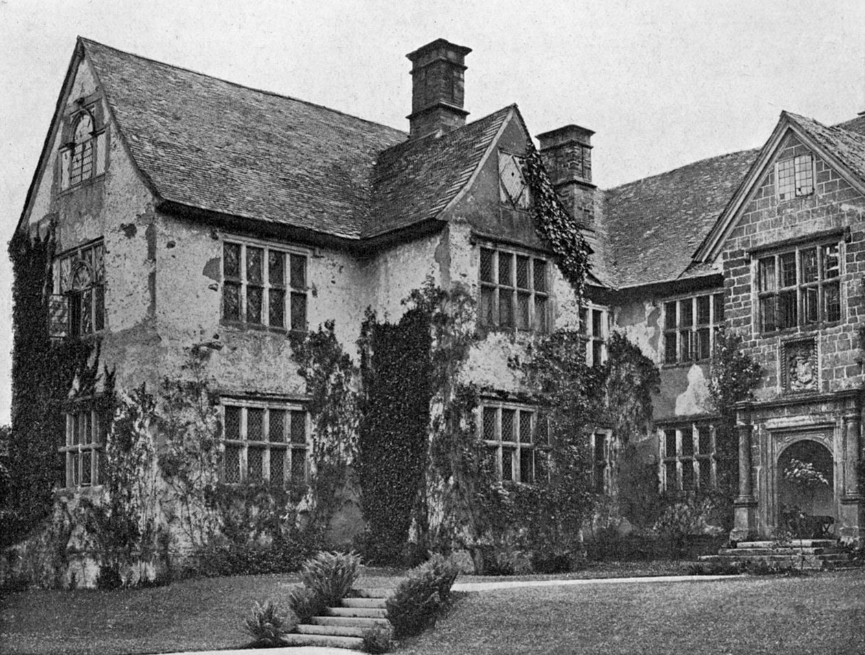 Sydenham House, Marystow, Devon, 1924-1926. tekijältä Valentine and Sons Ltd