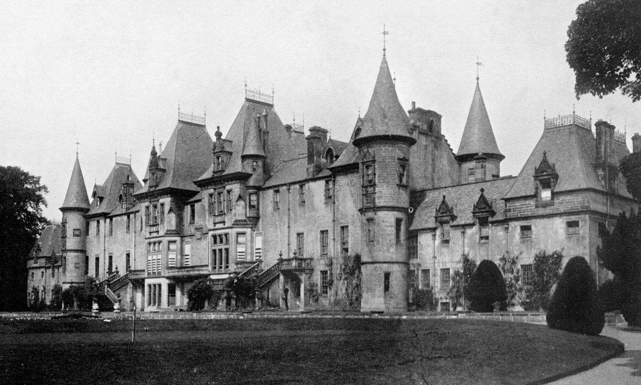 Callendar House, Falkirk, Skotlanti, 1924-1926. tekijältä Valentine and Sons Ltd