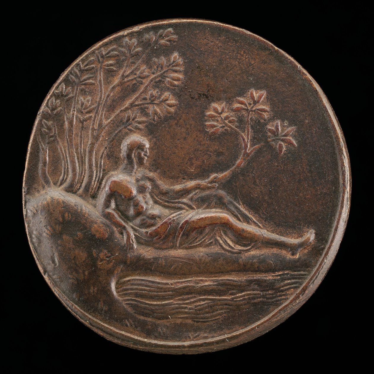 Bembo virran vieressä [käänteinen], luultavasti 1532. tekijältä Valerio Belli