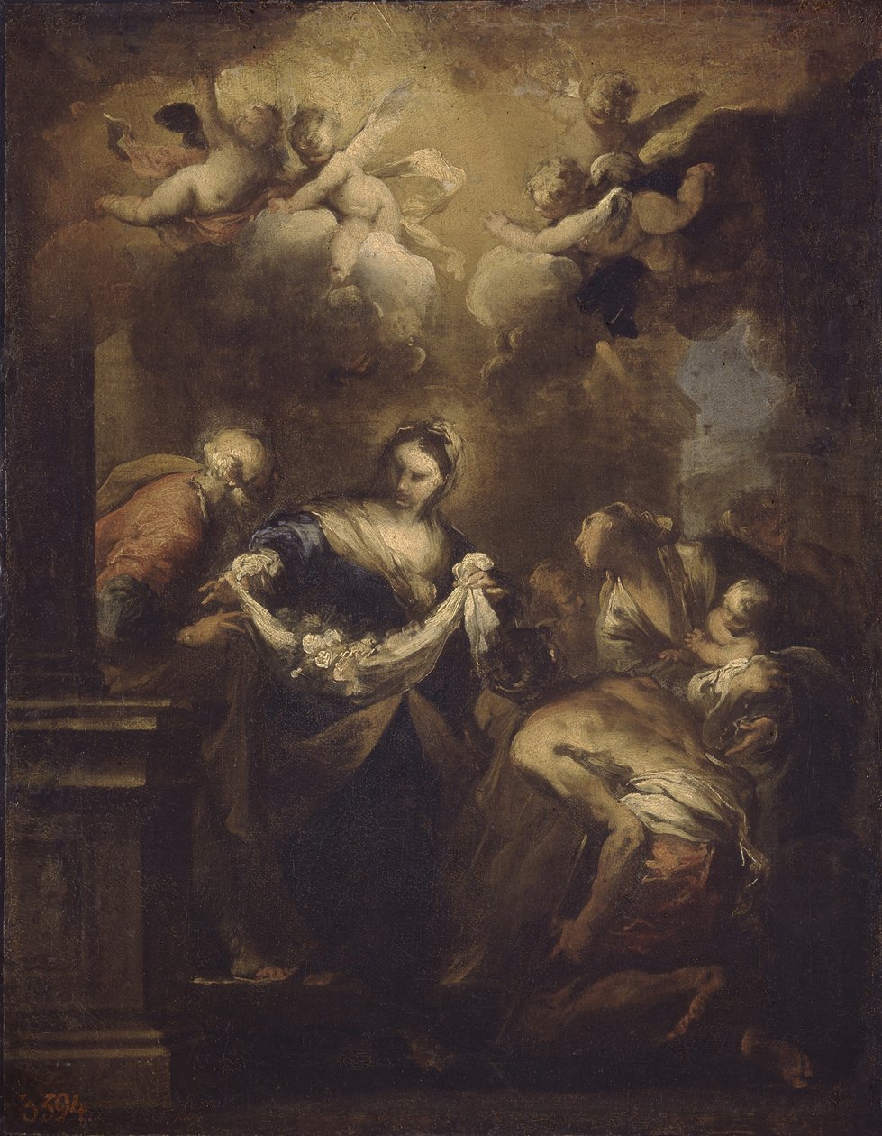 Ruusujen ihme, 1650-luku tekijältä Valerio Castello