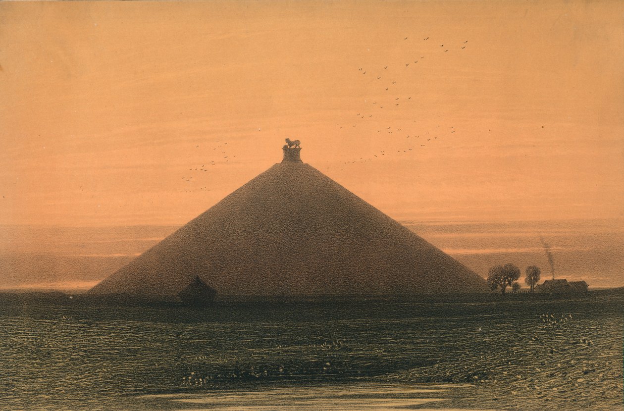 "Lion de Waterloo", 1800-luvun puoliväli. tekijältä Vanderhecht