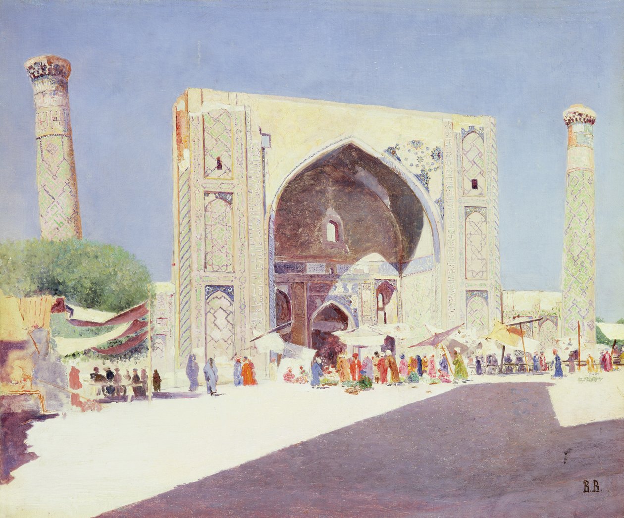 Samarkand, 1869-71 tekijältä Vasili Vasilievich Vereshchagin