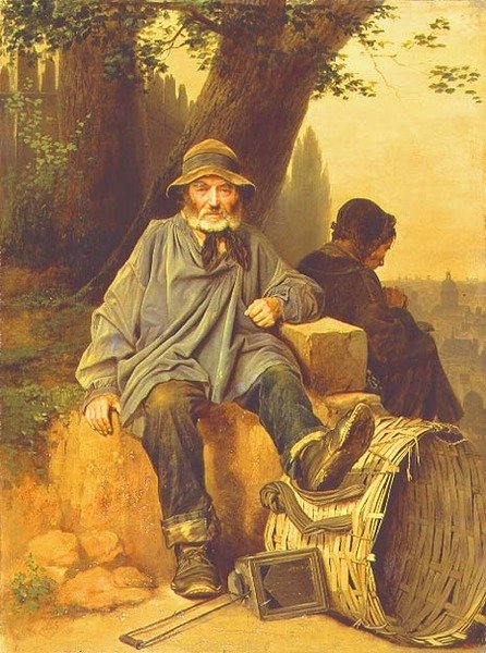Pariisilainen Rag-and-Bone Man tekijältä Vasili Grigorevich Perov