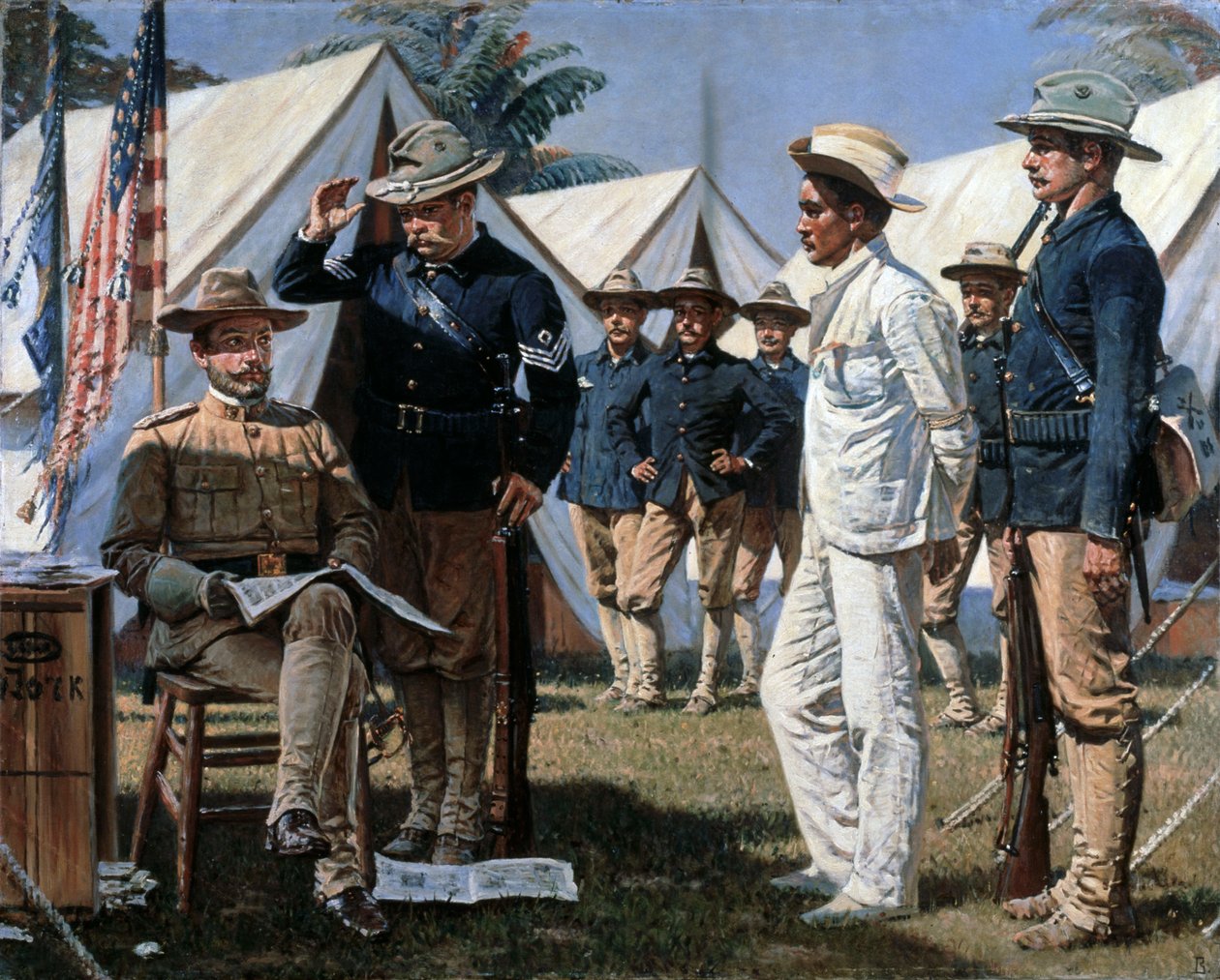 Vakooja, 1901 tekijältä Vasili Vasilievich Vereshchagin