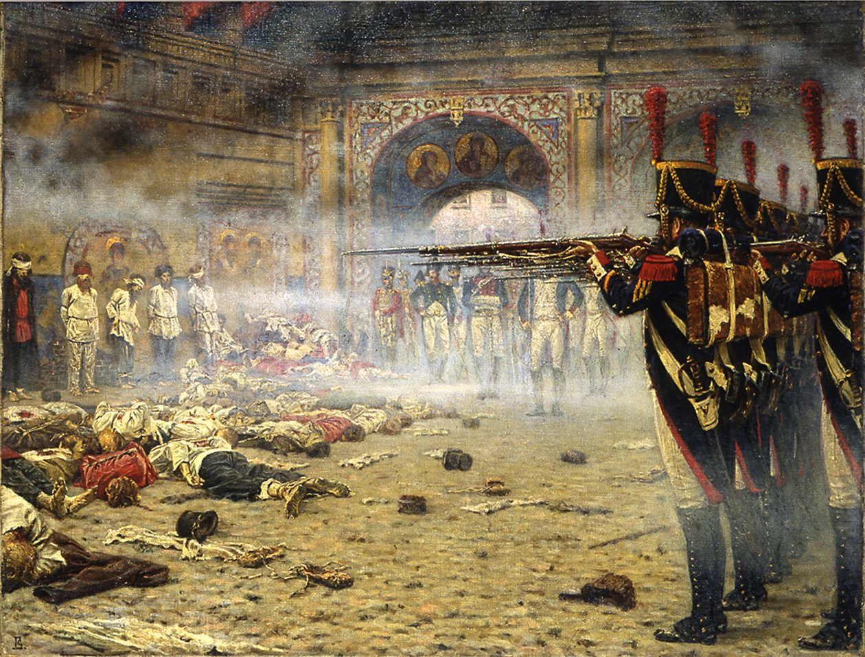 Ranskalaiset Moskovassa, 1897-1898 tekijältä Vasili Vasilievich Vereshchagin