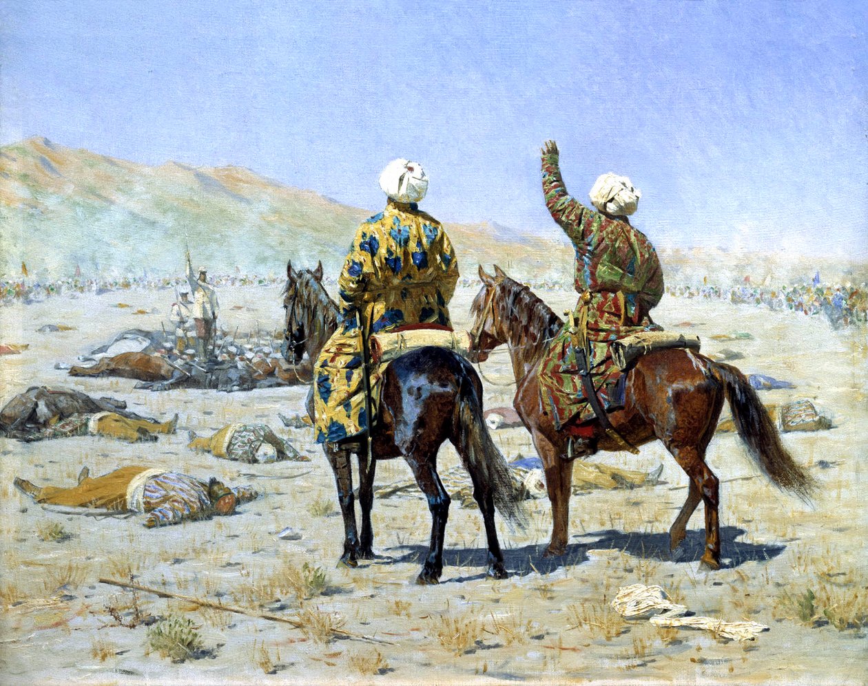 Rauhanneuvottelijat, 1873. tekijältä Vasili Vasilyevich Vereshchagin