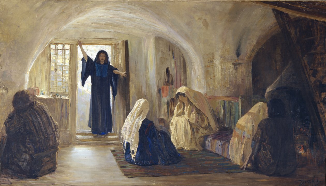Kyynelisen ilon johdattama, 1899-1905 tekijältä Vasilij Dmitrievich Polenov