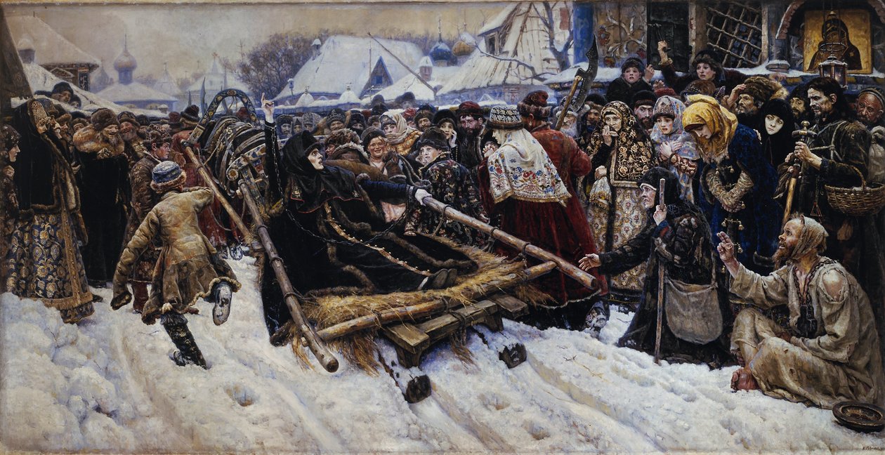 Bojarina Morozova tekijältä Vasily Surikov