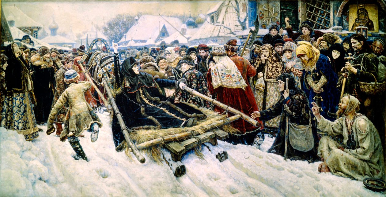 Boyarynya Morozova, 1887. tekijältä Vasily Surikov