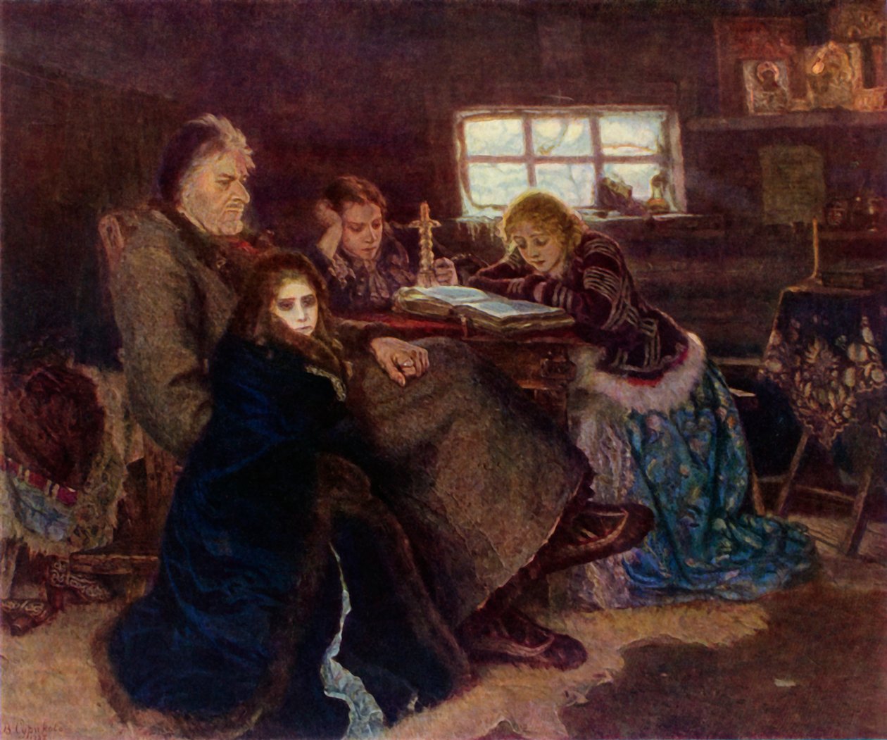 Menshikov Berezovossa, 1883, 1965. tekijältä Vasily Surikov