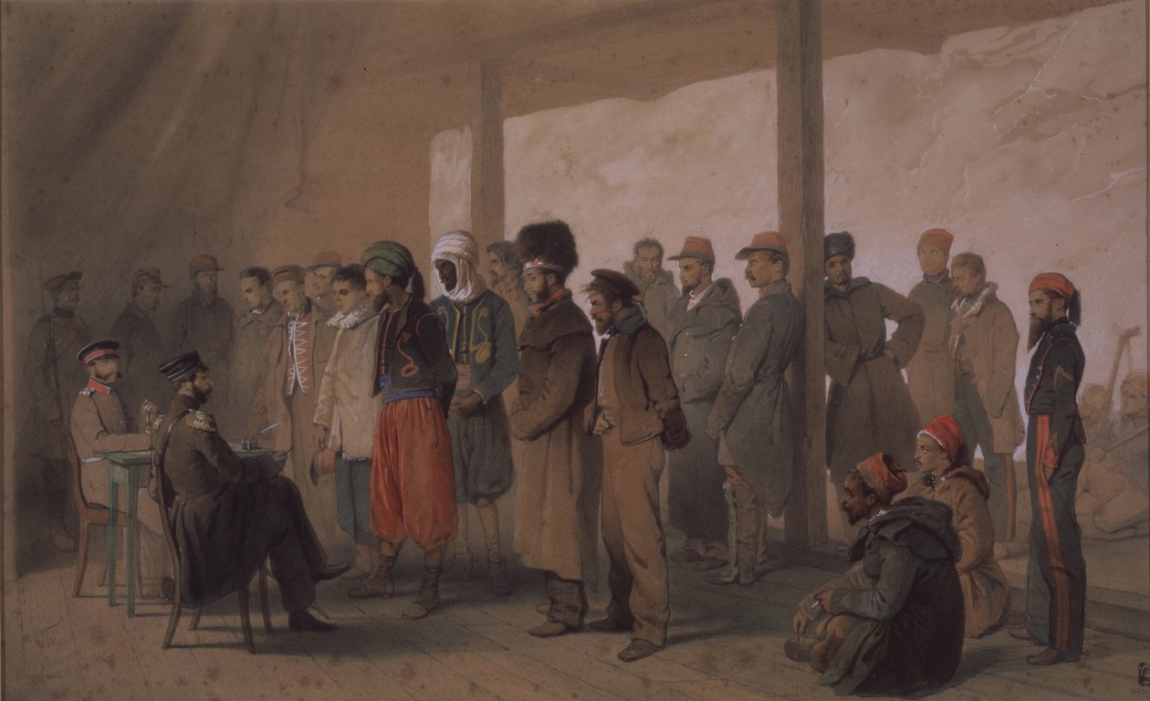 Kuulustelu, 1855 tekijältä Georg Wilhelm Timm
