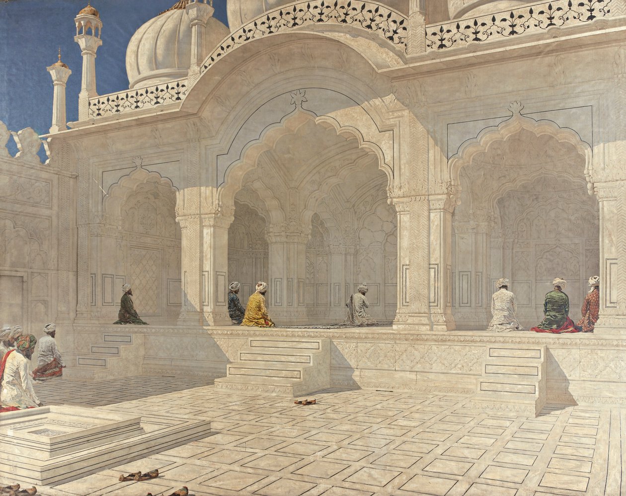 Helm moskeija, Delhi tekijältä Vasily Vereshchagin