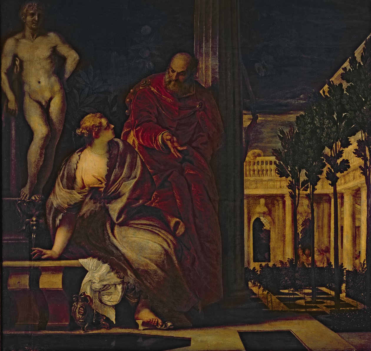 Bathsheba wc:ssä tekijältä Paolo Veronese