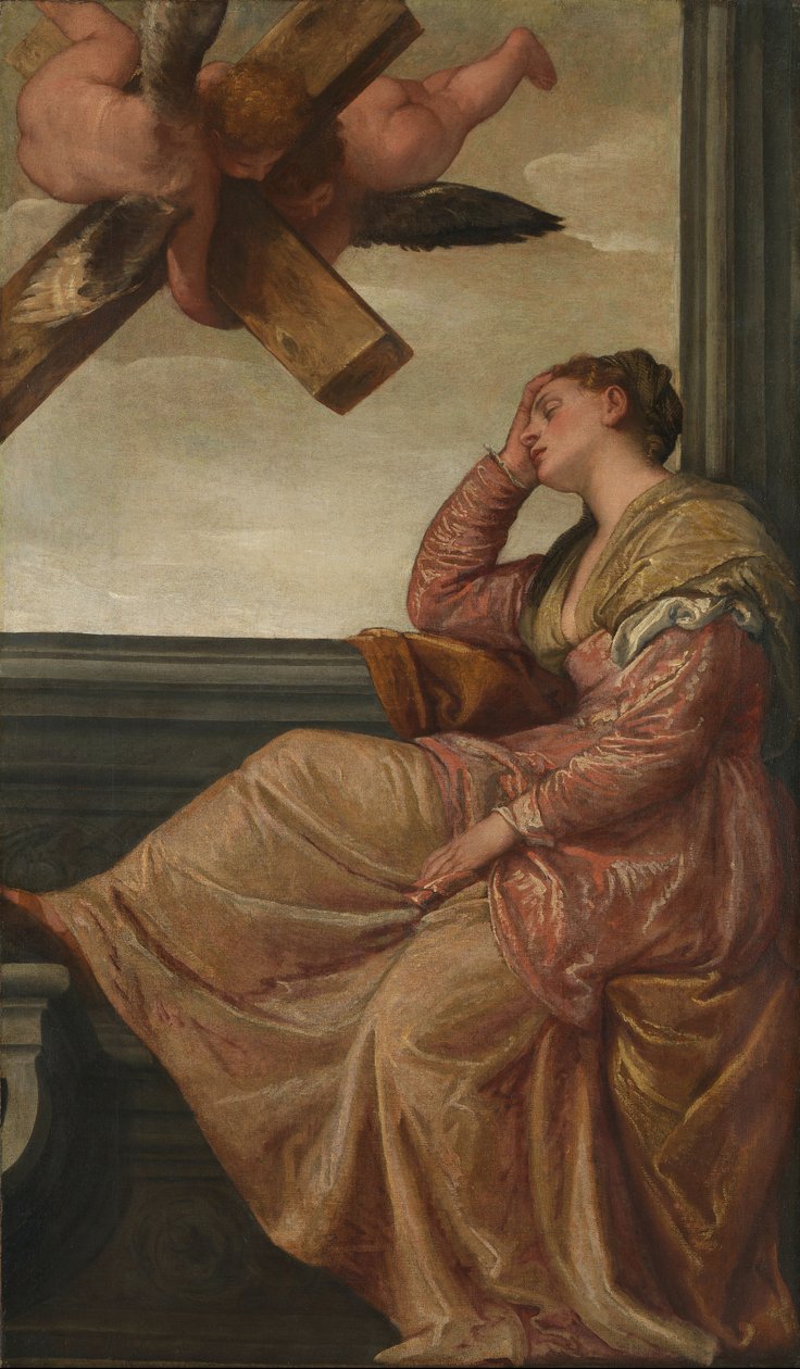 Pyhän Helenan uni, noin 1570 tekijältä Paolo Veronese