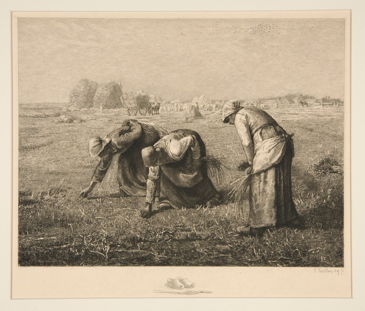 Les glaneuses (The Reapers) tekijältä Victor Louis Focillon