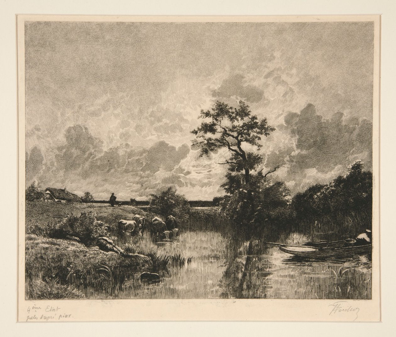 Auringonlasku tekijältä Victor Louis Focillon
