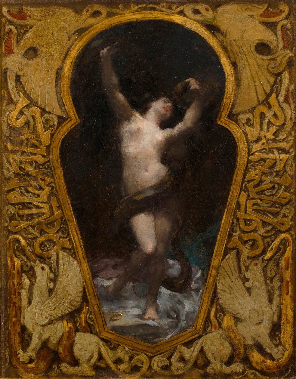 Salammbô, noin 1881. tekijältä Victor Prouvé