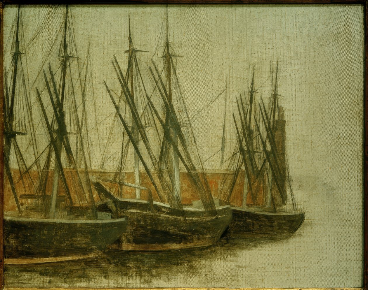 Christianshavns Kanal tekijältä Vilhelm Hammershoi