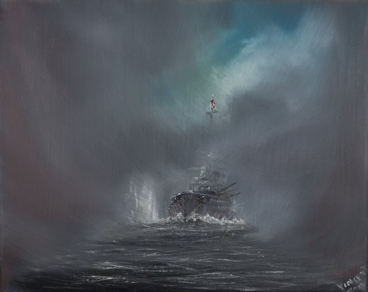 Jyllannin taistelu 31. toukokuuta 1916, 2014, tekijältä Vincent Alexander Booth