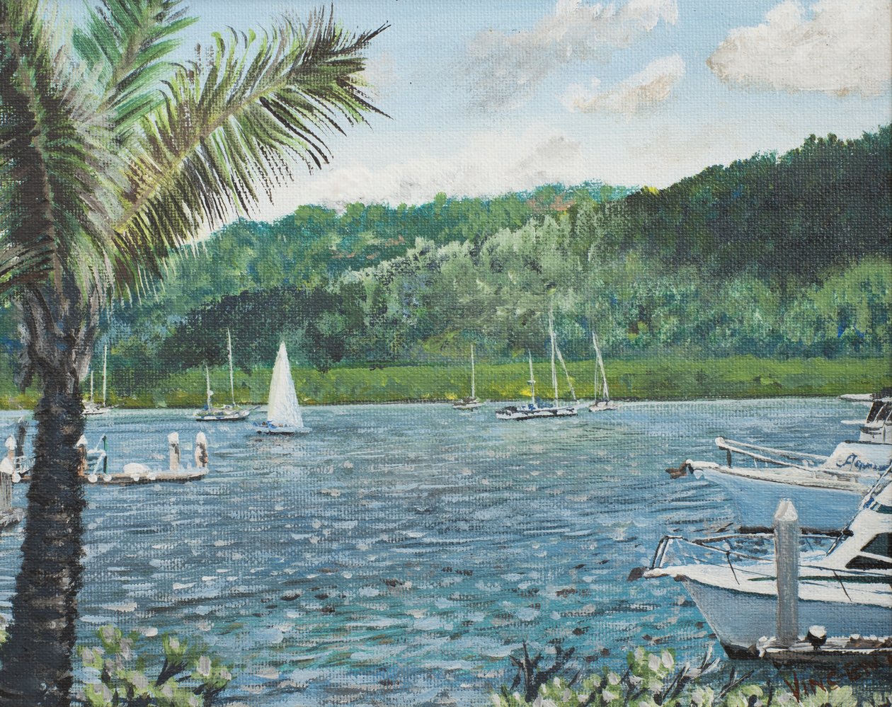 Cairns, Australia, 1998, (Akryyli kankaalle) tekijältä Vincent Alexander Booth