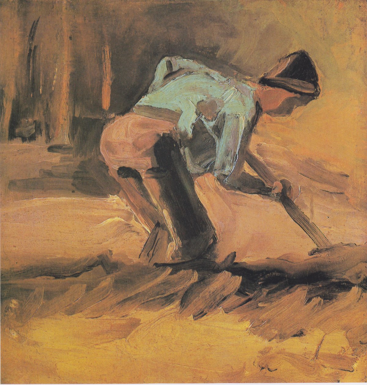 Viljelijä kaivaa esiin tekijältä Vincent van Gogh
