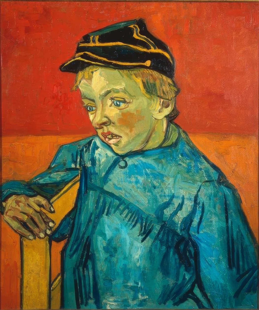 Kuva Camille Roulin ja Schüler tekijältä Vincent van Gogh