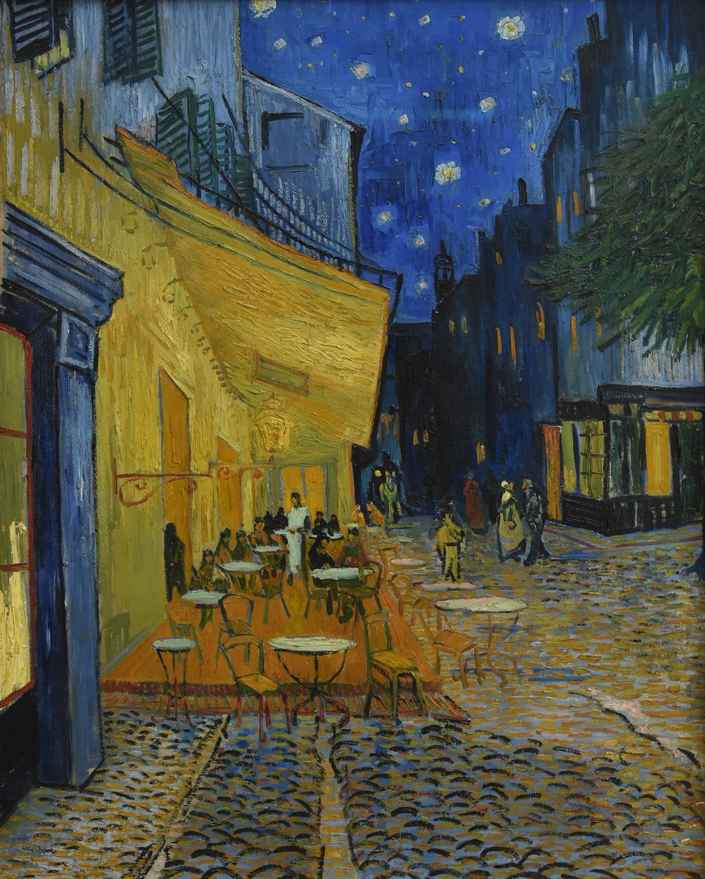Caféterras bij nacht tekijältä Vincent van Gogh