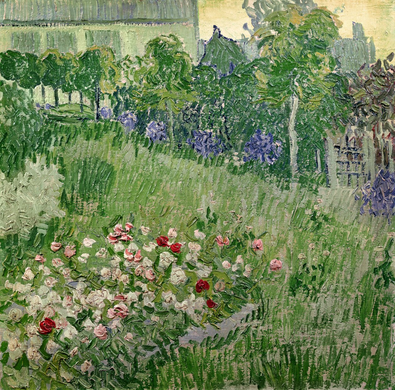 Daubignyn puutarha, 1890 tekijältä Vincent van Gogh