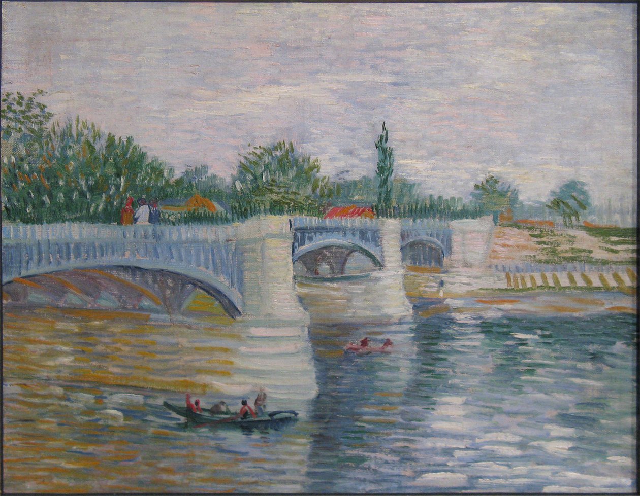 De Seine tapasi Pont de la Grande Jatten tekijältä Vincent van Gogh