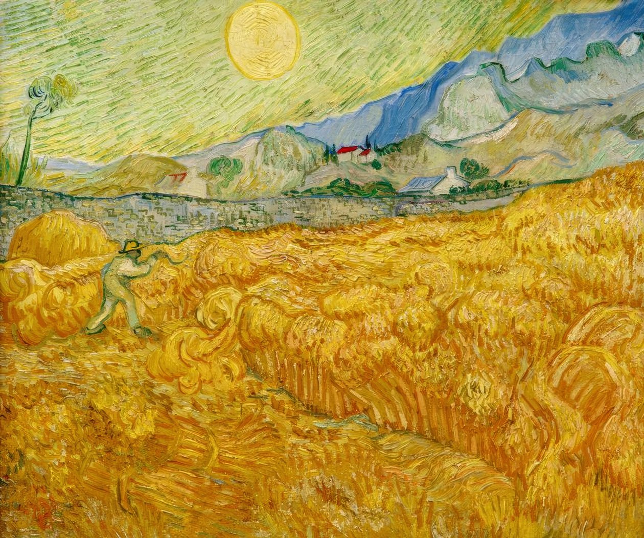 Die Ernte tekijältä Vincent van Gogh