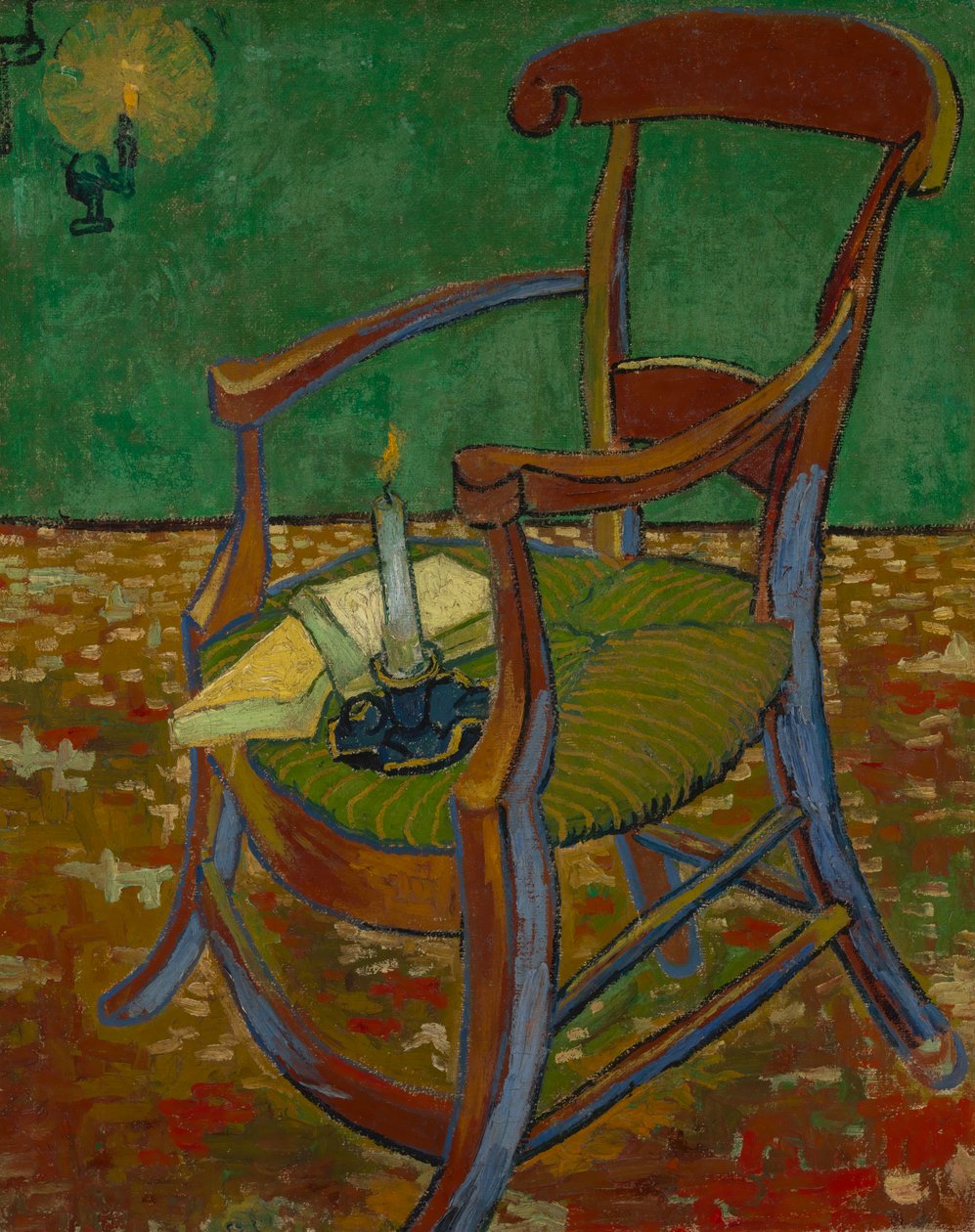Gauguinin tuoli, 1888 tekijältä Vincent van Gogh