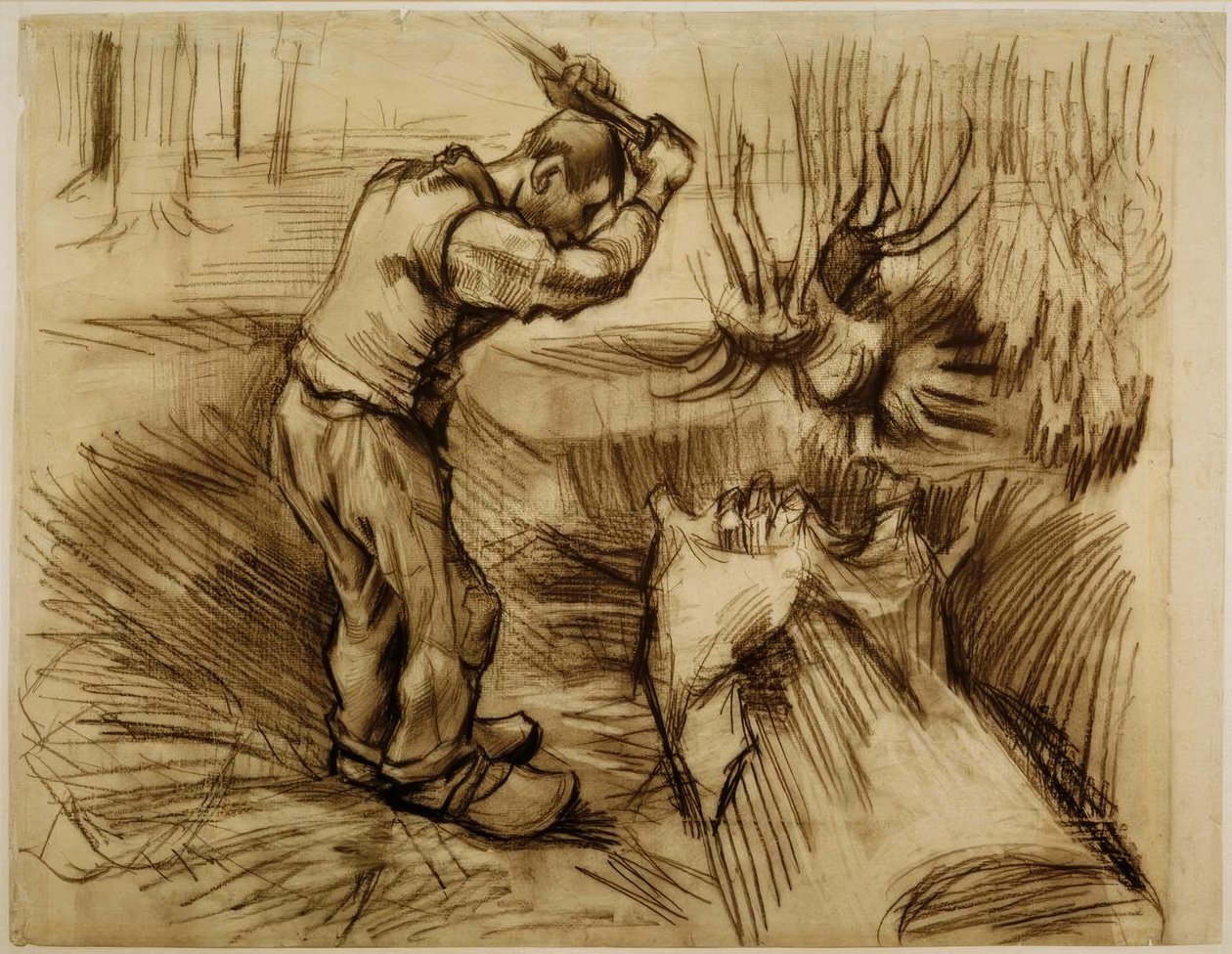 Holzfäller tekijältä Vincent van Gogh