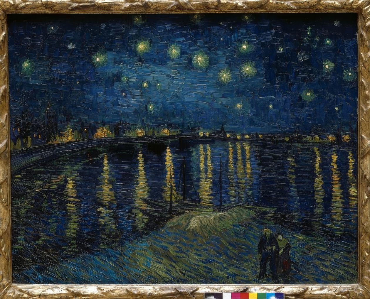 Sternennacht über der Rhône tekijältä Vincent van Gogh