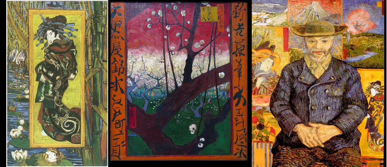 Kurtisaani tai Oiran (Eisenin jälkeen) tekijältä Vincent van Gogh