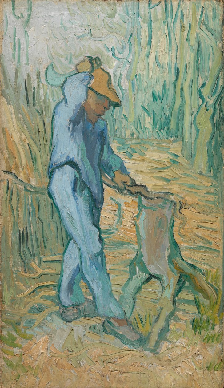 Puuleikkuri (hirssin jälkeen) tekijältä Vincent van Gogh